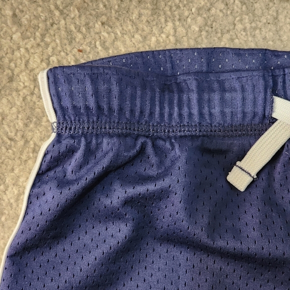 Carter's Navy Blue And White Stripe Mesh Shorts Size 7 - Picture 5 of 11
